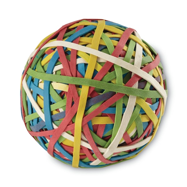 Rubberband Ball,Assorted